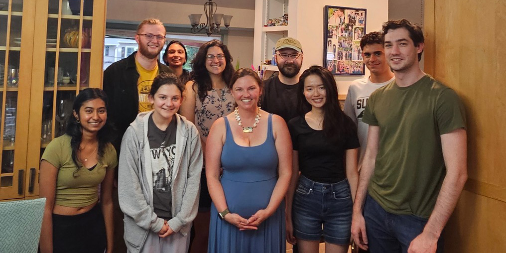 Natasha O'Brown and other lab members
