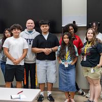Students in the Rutgers Future Scholars Program Learn American Sign Language at SAS Language Center